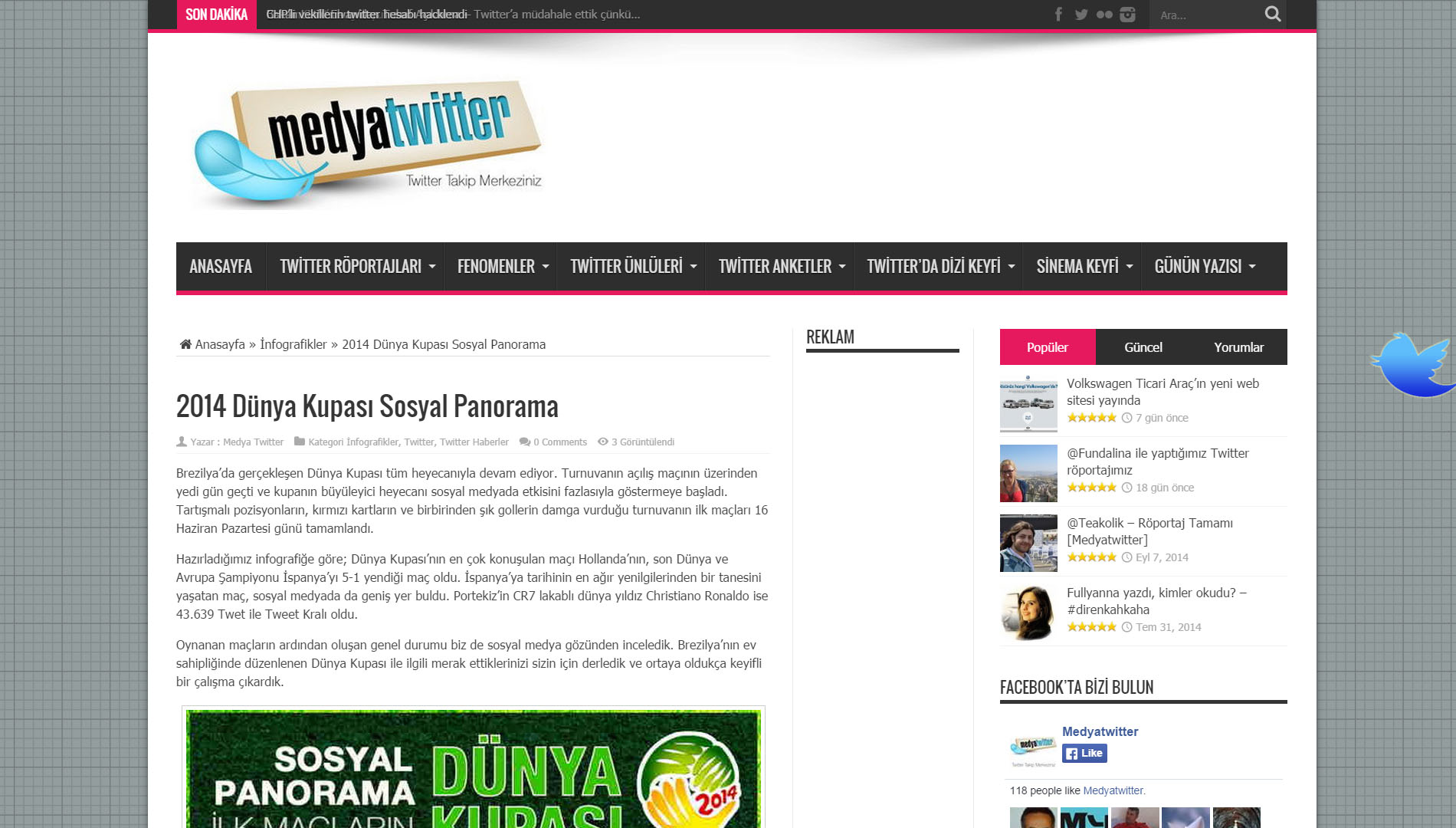 2014 Dünya Kupası Sosyal Panorama
